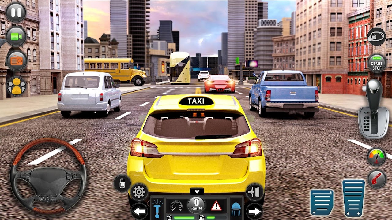 Play Modern City Taxi Car Simulator