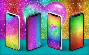 Colorful glitter wallpapers screenshot 0