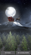 Santa 3D Live Wallpaper screenshot 0