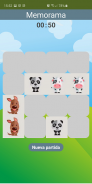 👉 Juego de memoria | Memorama de animales 🐱🐵🐥 screenshot 3