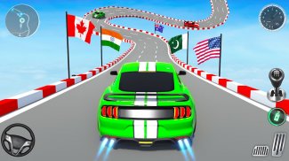 Muscle Car Stunts - Ramp Car screenshot 8