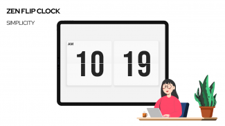 Zen Flip Clock screenshot 2