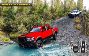 Mountains pickup truck driving simulator free game screenshot 2