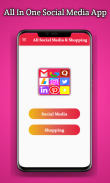 All In One Social Media And Social Networks App screenshot 1