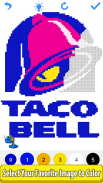 Food Logo Pixel Art Coloring screenshot 5