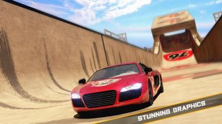 Mega Ramp Car Racing Impossible Stunts screenshot 4