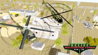 Relief Helicopter Cargo Sim 3D screenshot 7