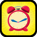 Math Telling Time Clock Game - Clock Learning Icon