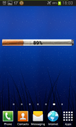 Batería del Cigarrillo Widget screenshot 2
