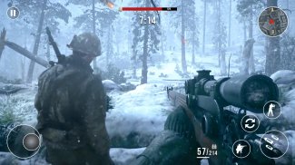 Call of Sniper World War hero screenshot 1