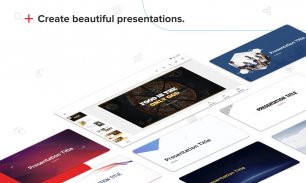 Zoho Show - Presentation Tool & Slideshow creator screenshot 0