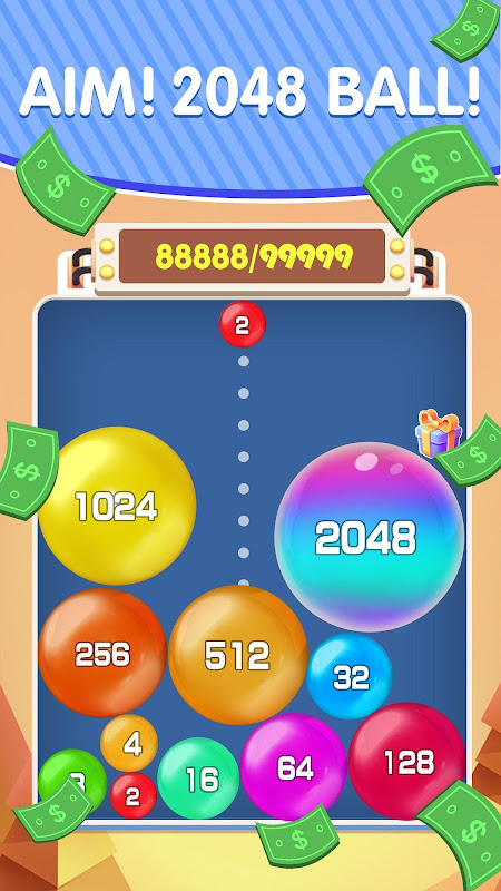 2048 BALLS 3D jogo online gratuito em