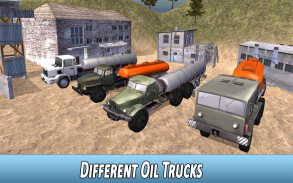 Simulador de caminhão de petróleo offroad screenshot 2