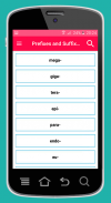 Prefixes and Suffixes and Root Word screenshot 3