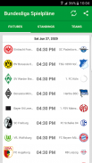 Fixtures for Bundesliga screenshot 1