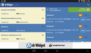 DrWidget Baza Leków screenshot 3