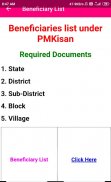 PM Kisan Yojana App 2021-Samman Nidhi Yojana List screenshot 4