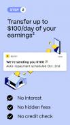 EarnIn: Make Every Day Payday screenshot 1