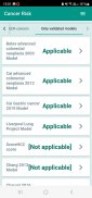 Cancer Risk Calculator screenshot 2