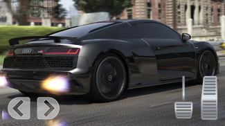 City Driving R8 Car Simulator screenshot 2