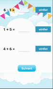 Addition et Soustraction screenshot 5