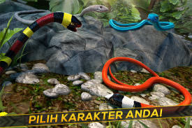 Jungle Snake Run: Ular & Hutan screenshot 2