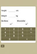 Calculator BSA screenshot 1
