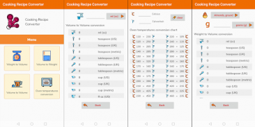 Cooking Recipe Converter screenshot 0