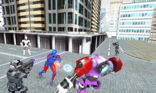 Real Police Robot:Super Lightning Robot Speed Hero screenshot 16