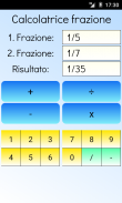 calcolatrice frazione screenshot 0
