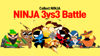 Batalha Ninja Saltitante-Dois jogadores de batalha screenshot 5