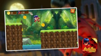 Super Run Ladybug Adventure Jungle screenshot 2