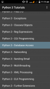 Python 3 Tutorials screenshot 0