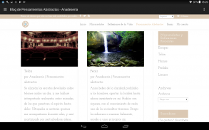Anadesería - Micro-stories and Thoughts Blog screenshot 1