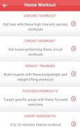 Home workout: Get fit screenshot 4