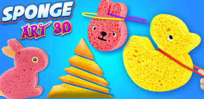 Sponge Art 3D Rubber Band Game