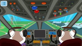 Airport professions kids games screenshot 2