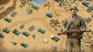 1943 Deadly Desert - a WW2 Strategy War Game screenshot 11
