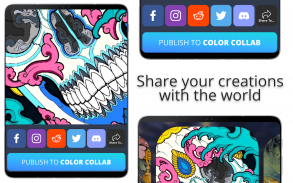 Color Collab: Stress-Relief Colouring Book Games screenshot 6