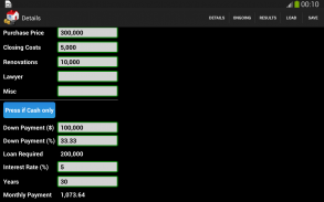 Real Estate Calculator screenshot 1