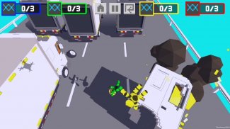 Robot Battle 1-4 player offline mutliplayer game screenshot 3