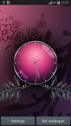 Free Pink Clock screenshot 12