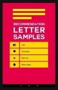 Recommendation Letters - Samples & Formats screenshot 8