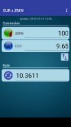 Euro x Zambian Kwacha screenshot 1