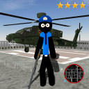 Grand Police Stickman Rope Hero Vegas Gangstar