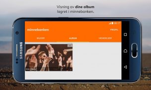 minnebanken: organiser bildene screenshot 7