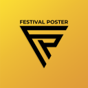 Festival Poster Maker & Brand Icon