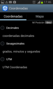 Coordinates - DMS, UTM, MGRS screenshot 1