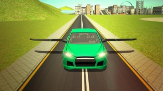 Flying Sport Car Simulator2016 screenshot 3