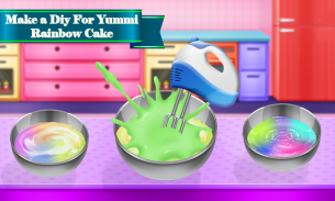 Rain Bow Cake Maker screenshot 2